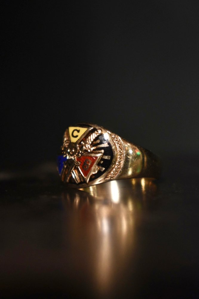 us ~1920's Knights of Pythias 10K ring