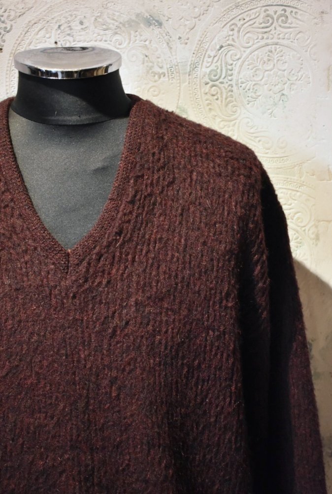 us 1960's "Rob scot" mohair mix sweater