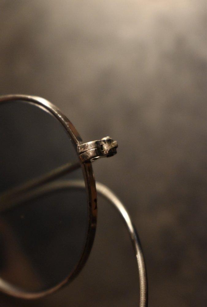 us 1940's~ "Bausch & Lomb" metal frame glasses