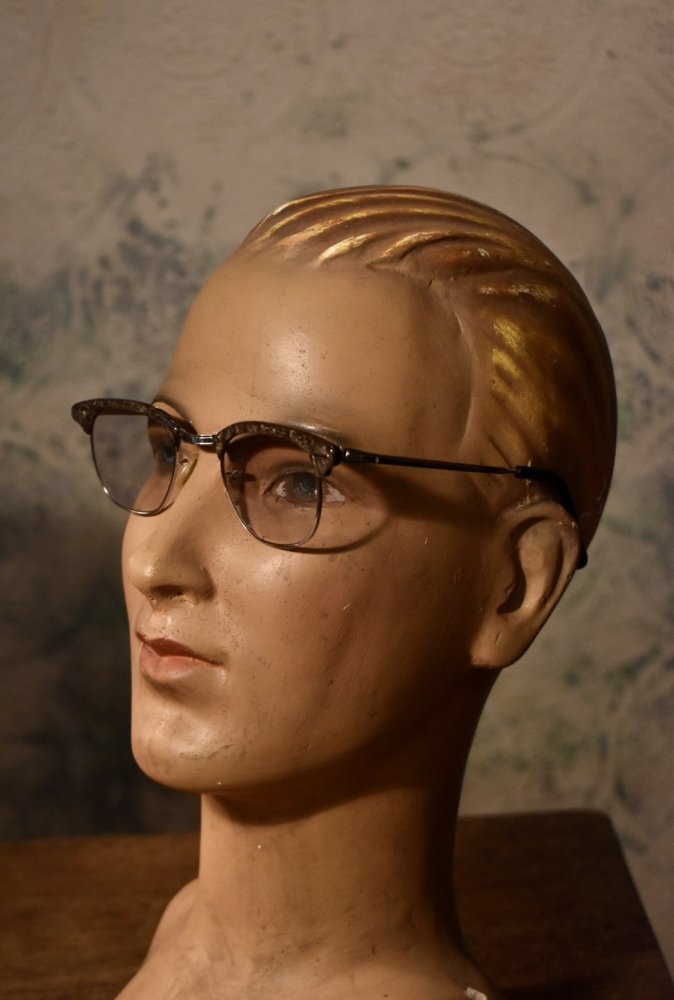 us 1960's "SHURON" marble pattern sir mont glasses