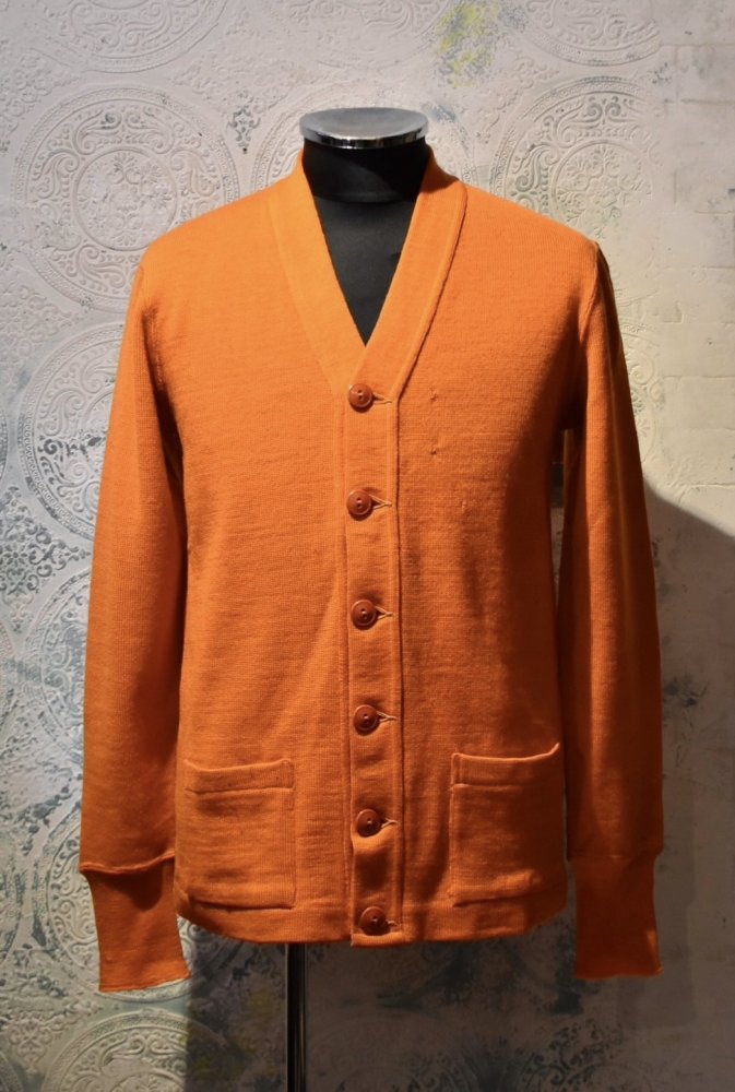us 1950's lettered wool cardigan