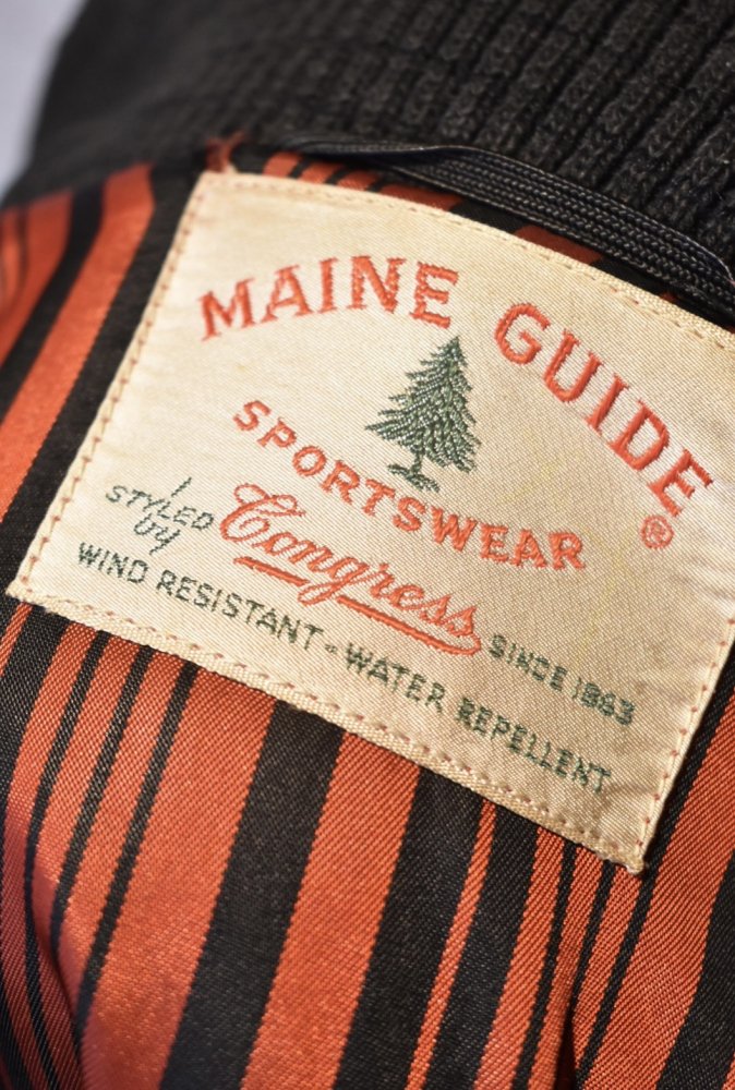 us 1950's~ "Maine guide" wool blouson
