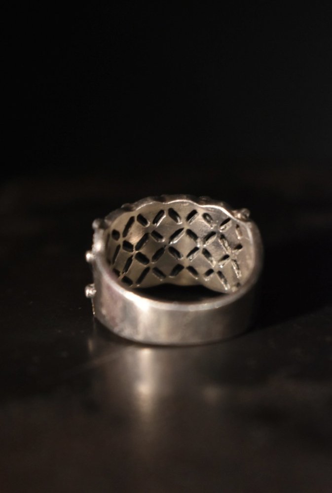 Vintage silver  marcasite ring
