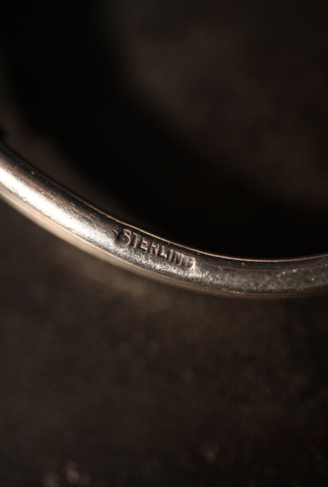 Mid 20th silver  gold filled bangle
