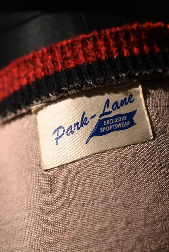 us 1960's "Park-lane" fleece high waist cardigan