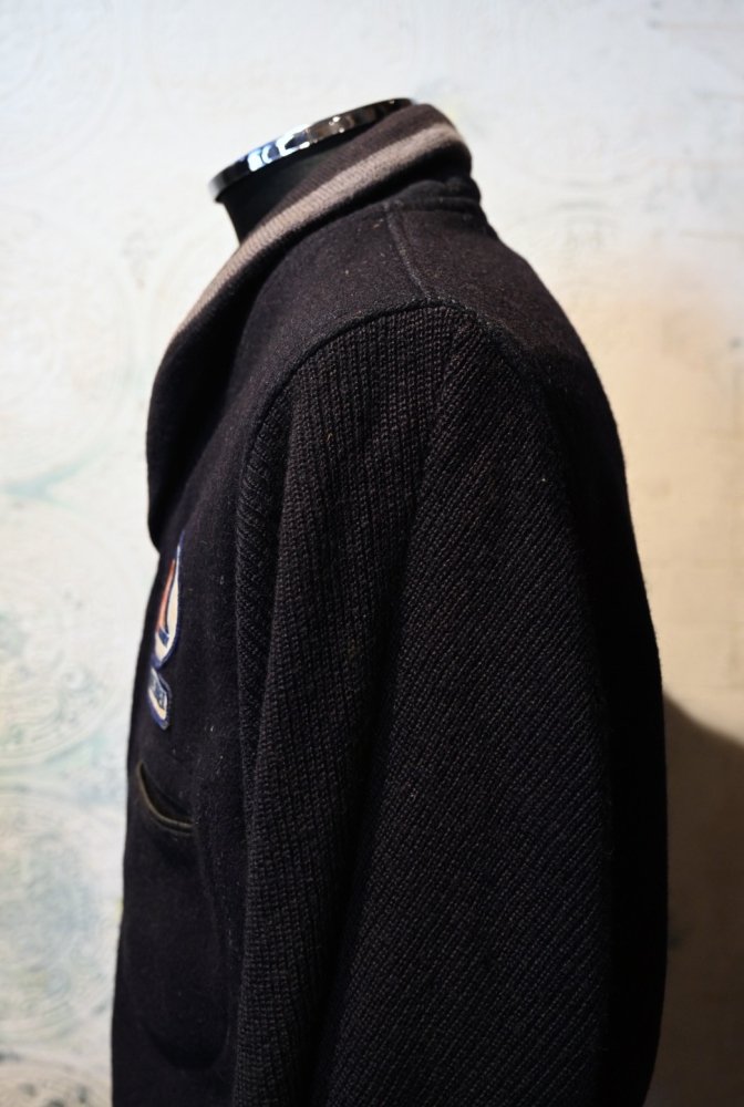 us 1960's~ "gondon" melton  knit work blouson