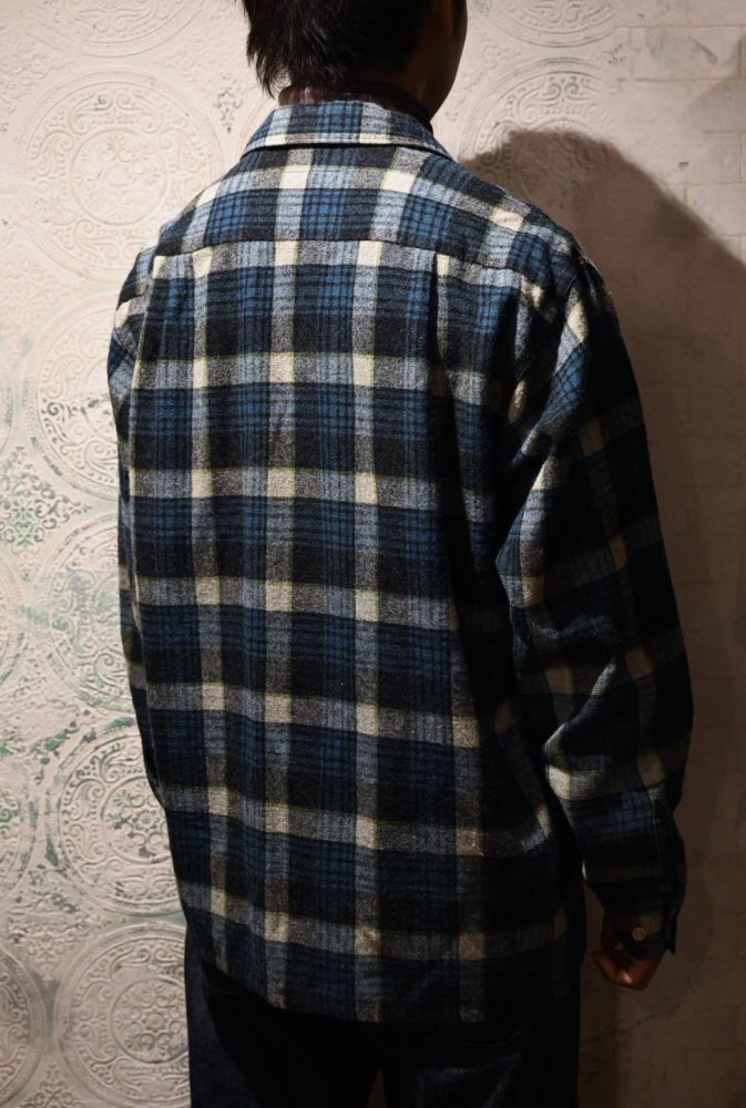 us 1960's Essley acrylic wool shirt