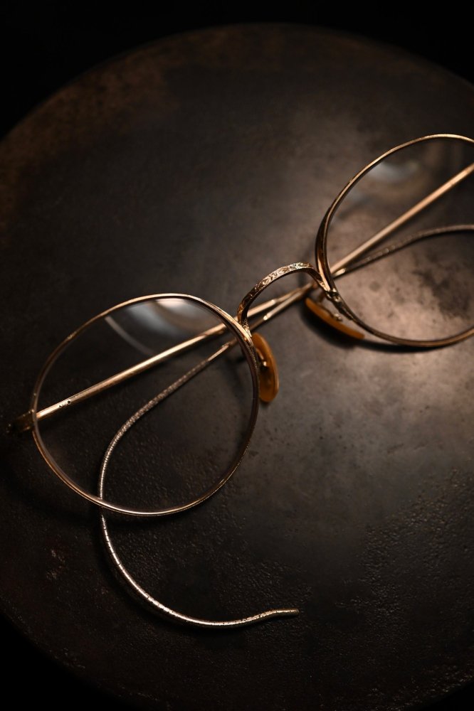 us 1940's "Bausch&Lomb" 12KGF FUL-VUE glasses