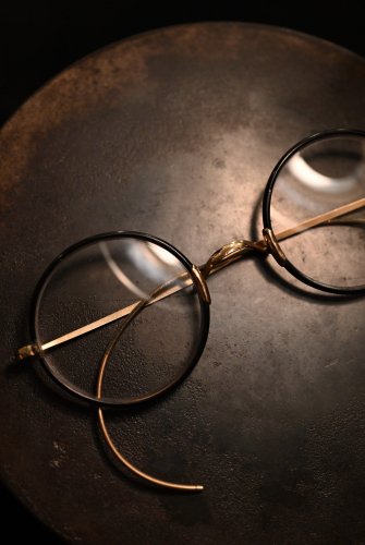 us 1930's~ "SHURON" round glasses