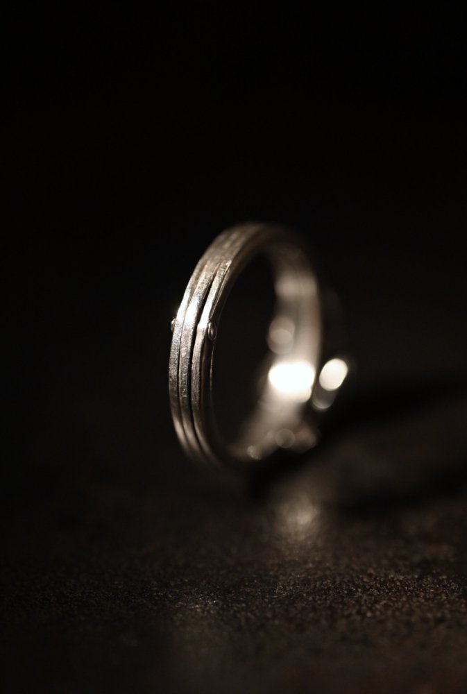 Vintage silver fede ring