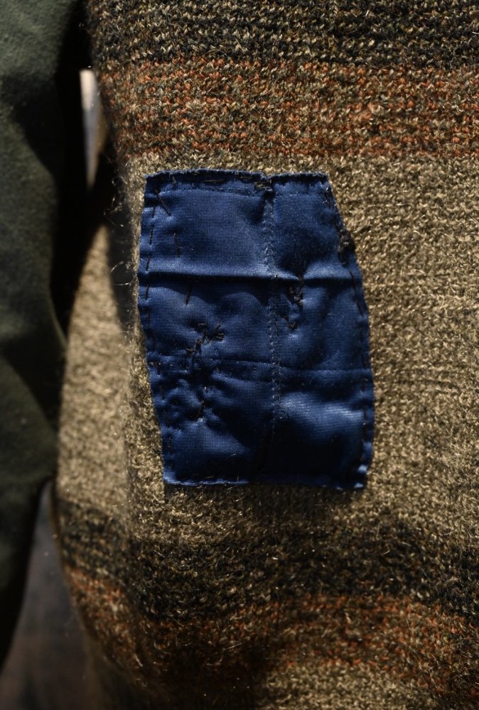 us 1960'~ mohair  corduroy knit jacket