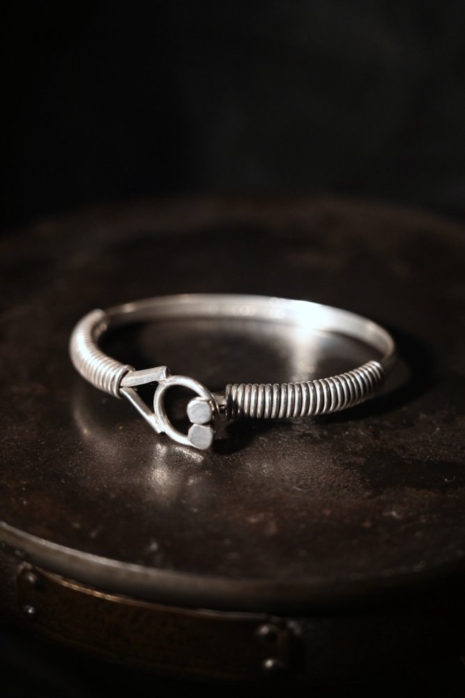 Mexico vintage silver hook design bracelet