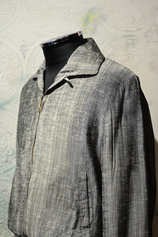 us 1950's "Domani" silk slab jacket
