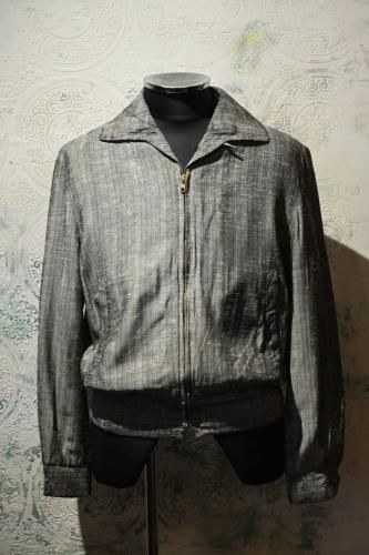 us 1950's "Domani" silk slab jacket