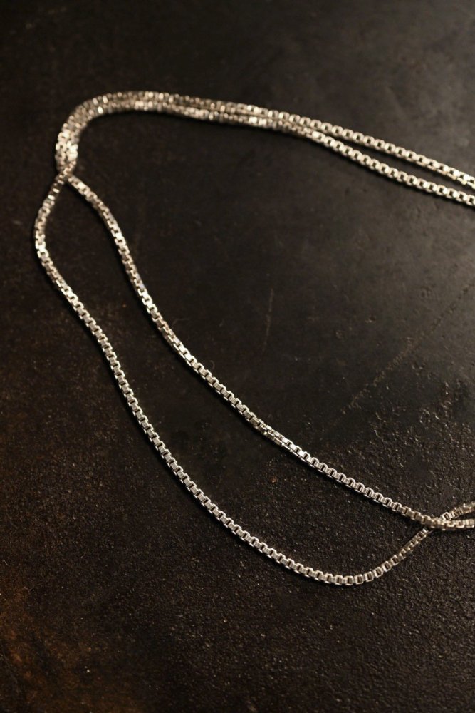 Vintage silver locket necklace