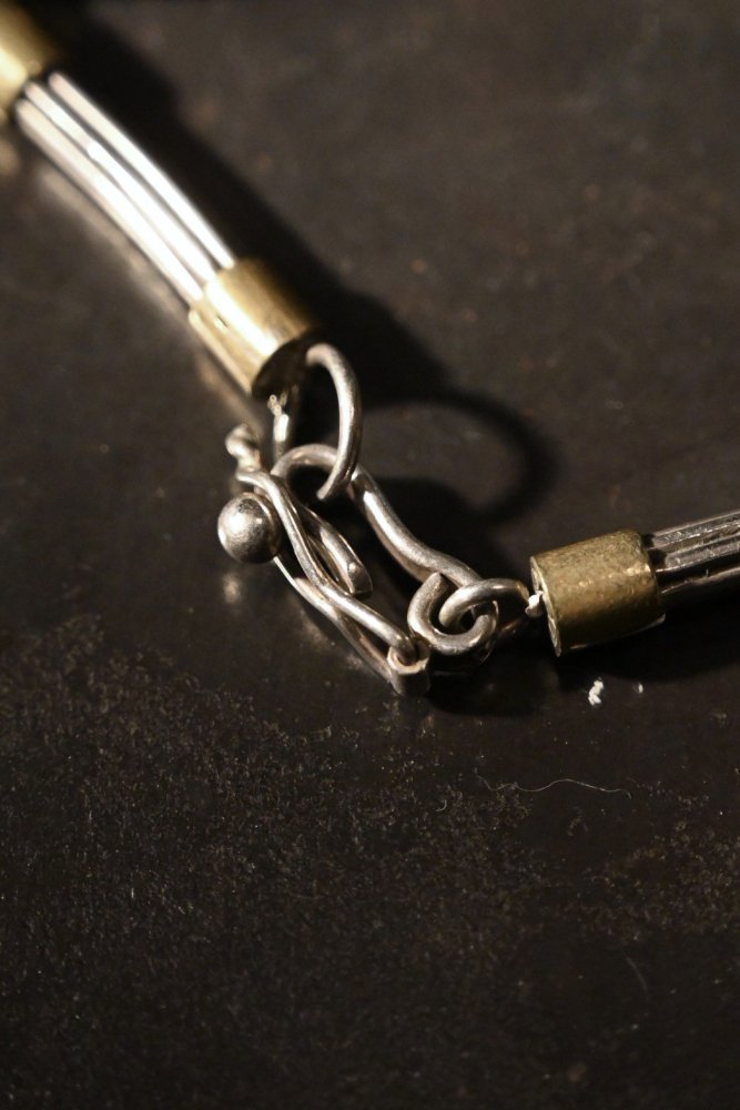 Vintage silver  brass bracelet
