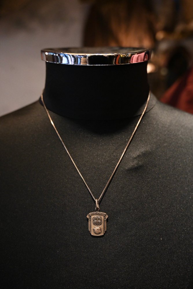 Mid 20th "4H Clubs" silver necklace