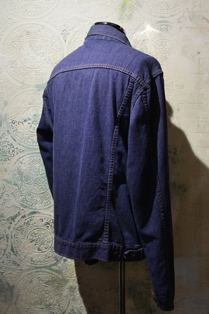 us 1960's~ sulfur dye denim jacket