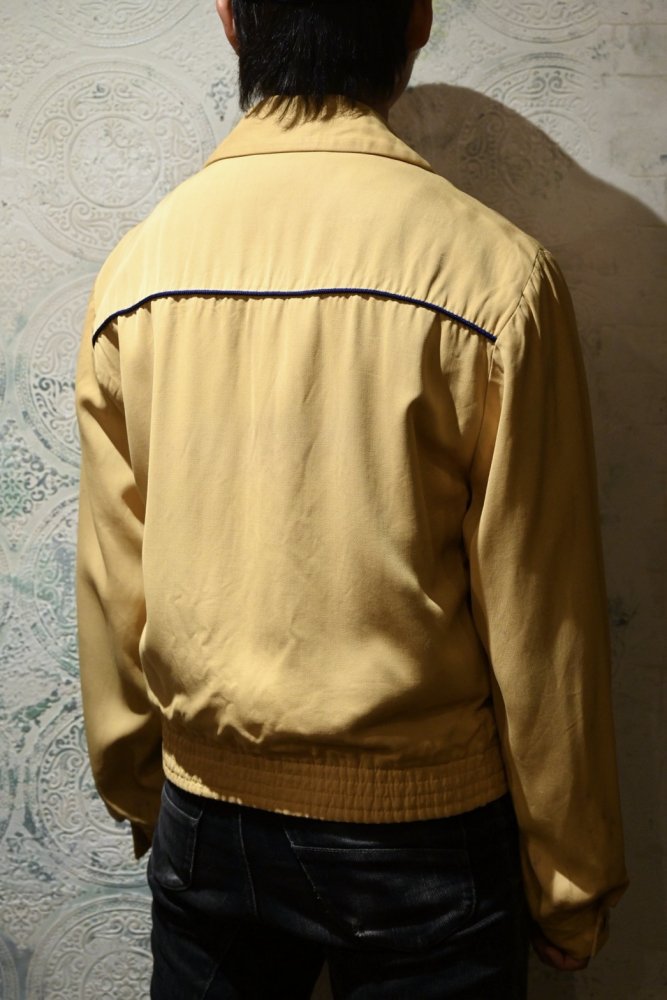us 1950's "Weathercrest" rayon gabardine jacket