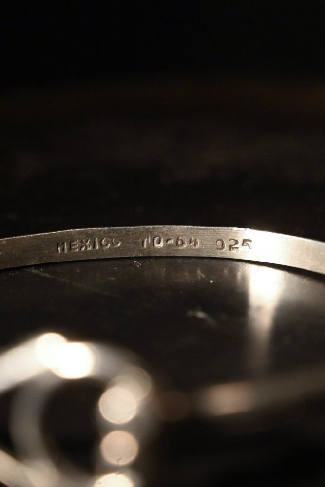 Mexico vintage silver hook bracelet