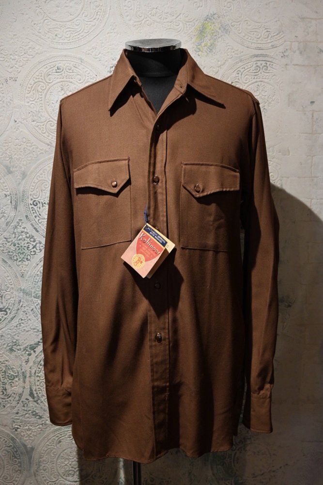 us 1940's~ "Kohinoor" western shirt - dead stock -