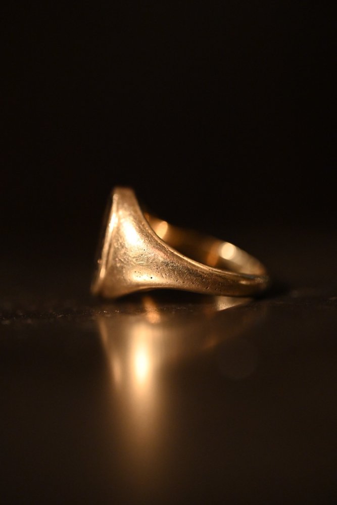 us 1920's 10K gold college ring