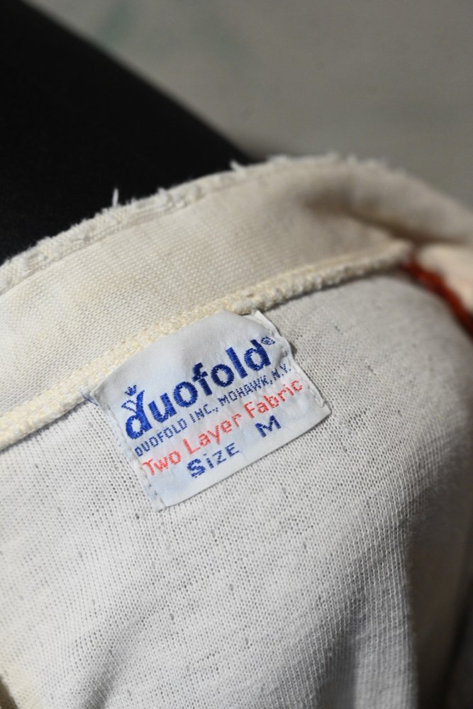 us 1960's~ "duofold" double face cut sew