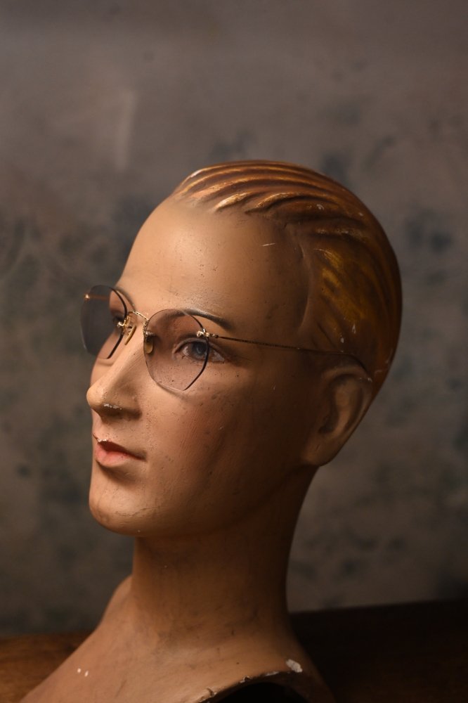 us 1930's~ "American Optical" 12KGF two point glasses