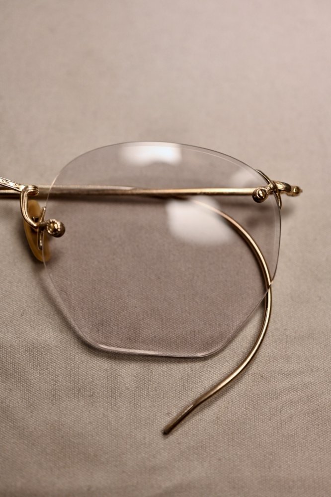 us 1930's "SHURON" 12KGF two point glasses