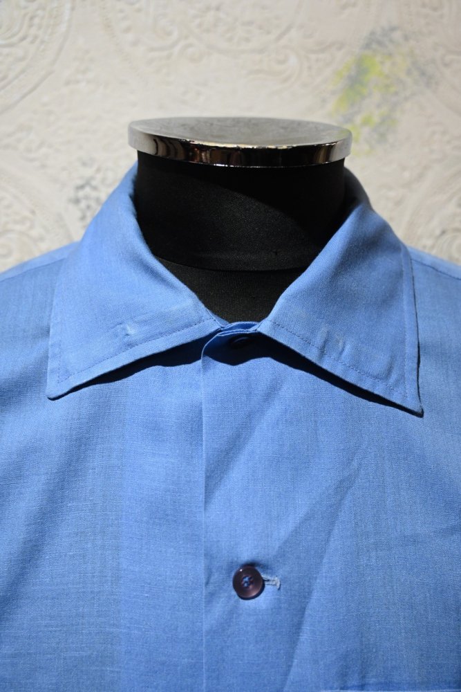 us 1960's cotton polyester s/s shirt