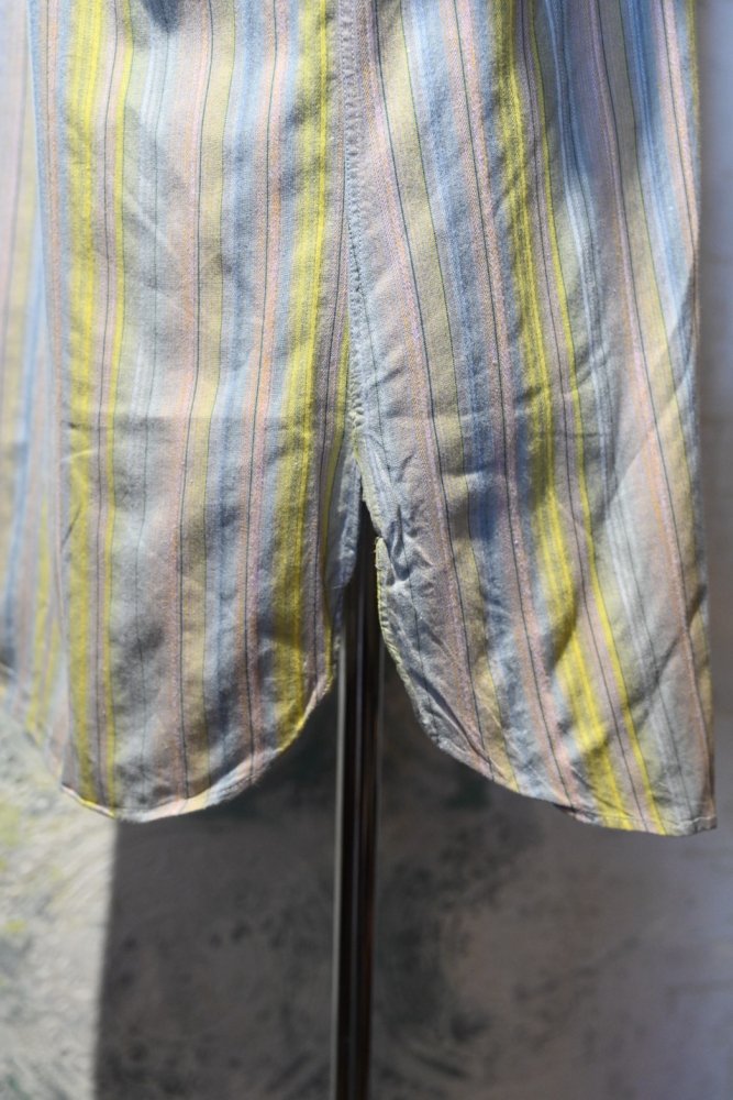us ~1960's multi stripe cotton dress shirt