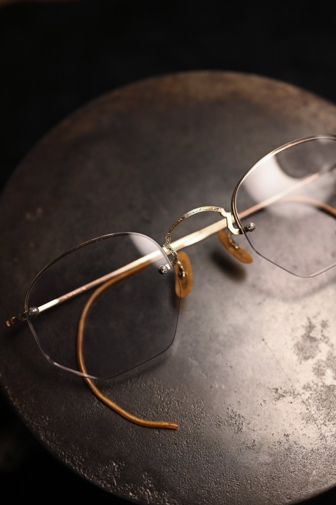 us 1940's "Bausch&Lomb" 12KGF Rimway Ful-Vue glasses