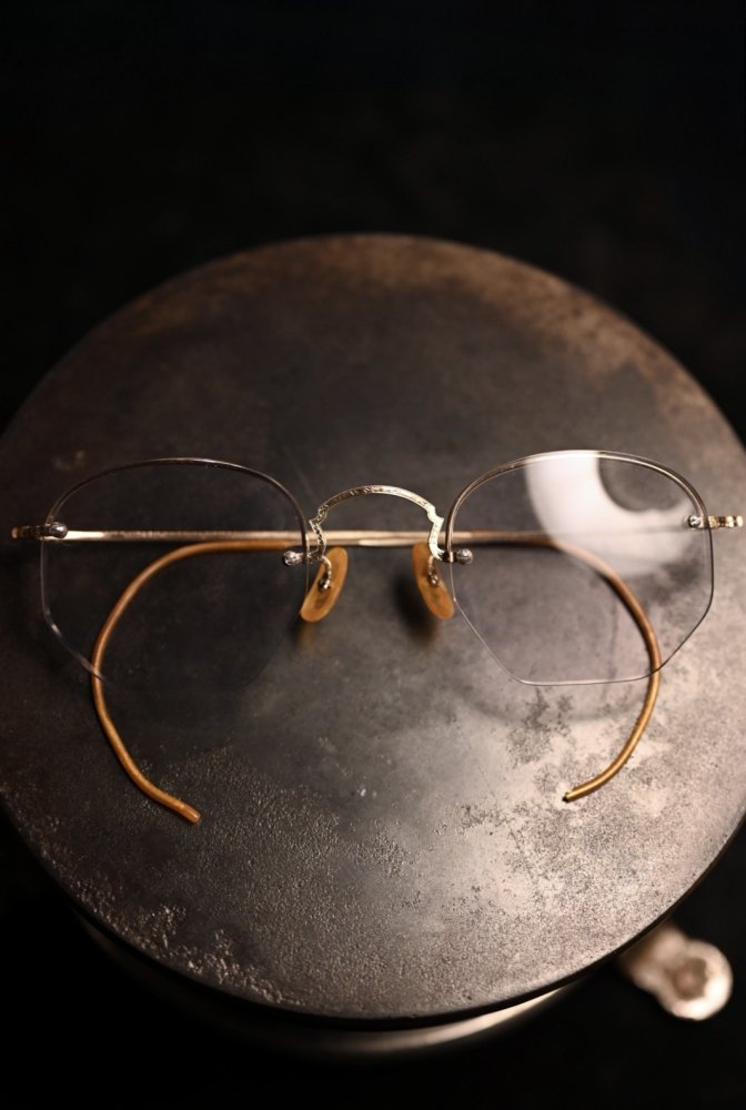 us 1940's "Bausch&Lomb" 12KGF Rimway Ful-Vue glasses