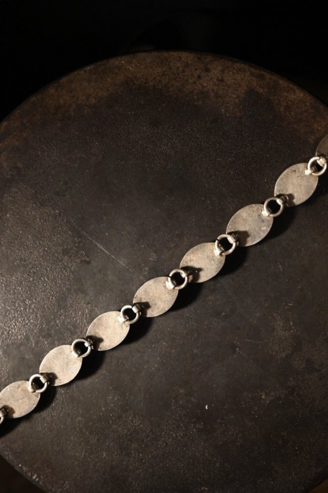 Mexico vintage multi stone  silver bracelet