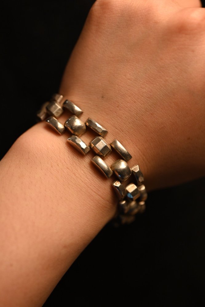 Vintage silver chain bracelet