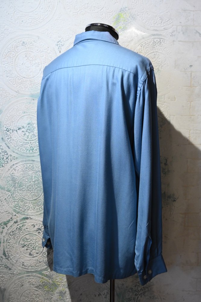 us 1960's "Towncraft" rayon shirt "16 1/2"