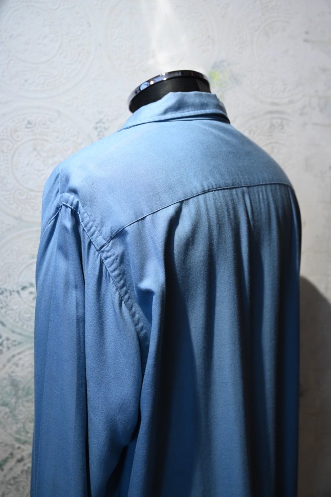 us 1960's "Towncraft" rayon shirt "16 1/2"