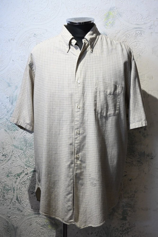 us 1960's "Frank Brothers" cotton s/s shirt