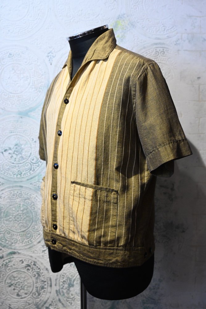 us 1960's "Danville" cotton s/s shirt