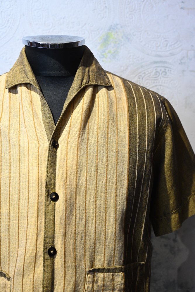 us 1960's "Danville" cotton s/s shirt