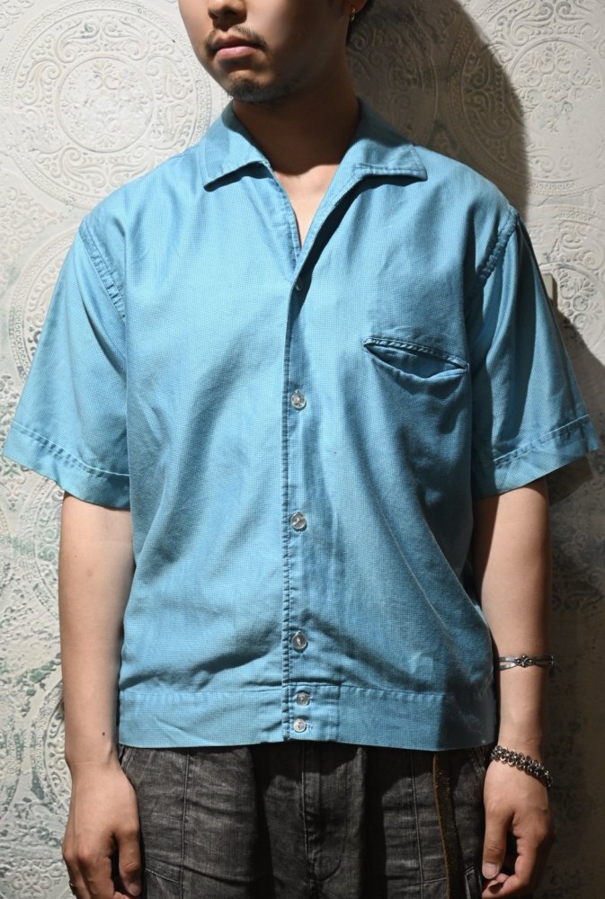 us 1960's "Bruno's" cotton s/s shirt