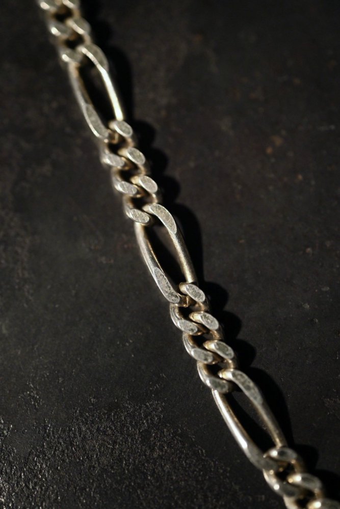 Italy vintage silver chain necklace