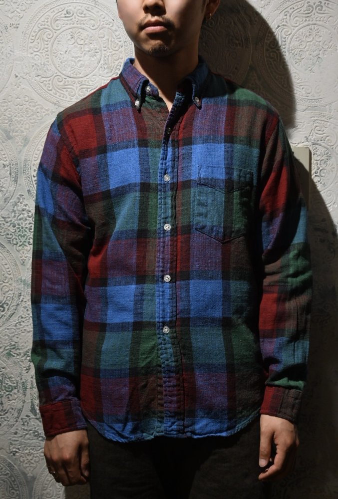 us 1960's "Squire" cotton check shirt