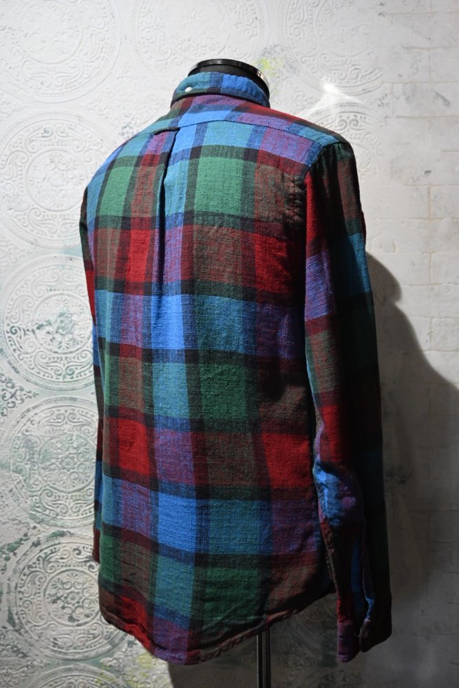 us 1960's "Squire" cotton check shirt