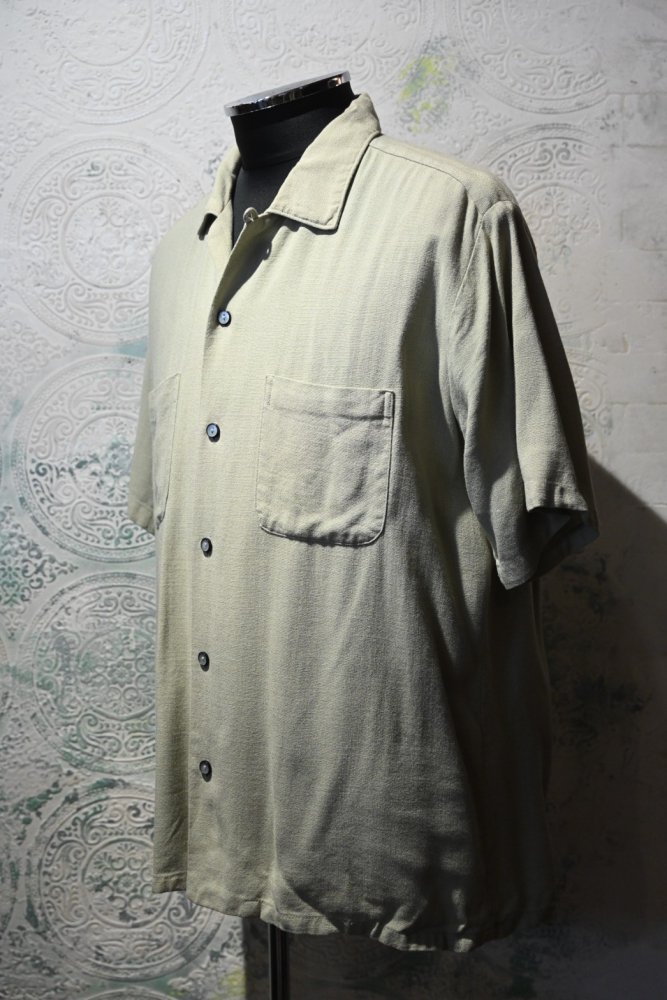 us 1960's "Da Vinci" rayon s/s shirt