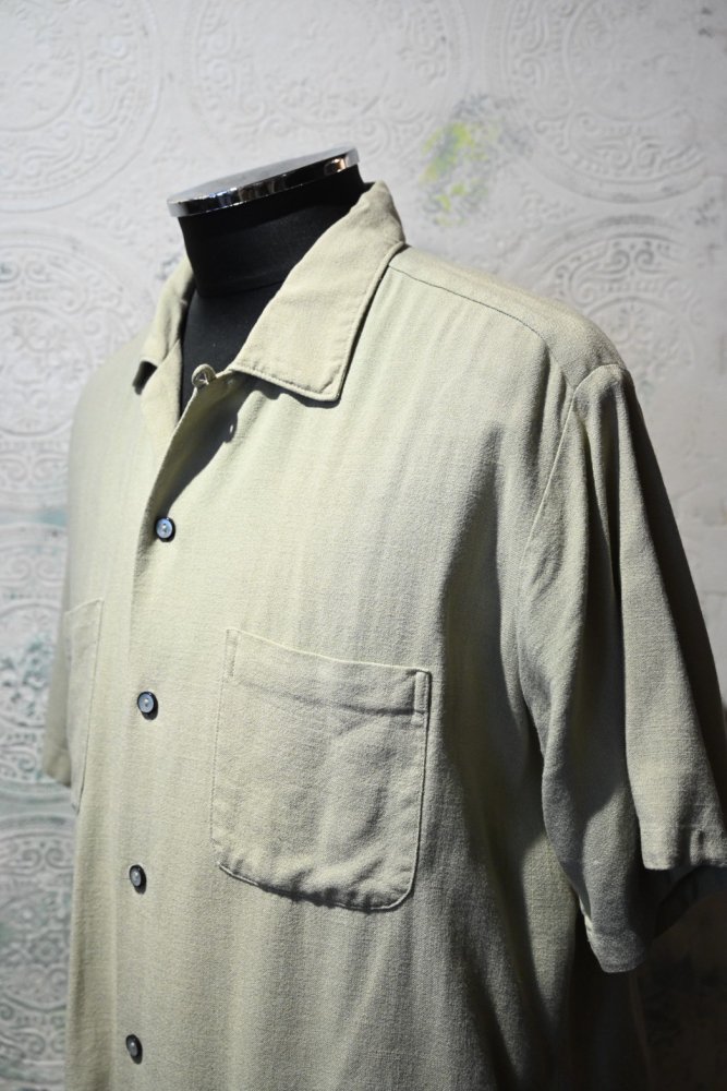 us 1960's "Da Vinci" rayon s/s shirt