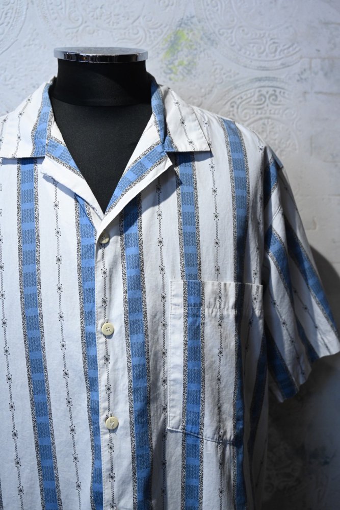 us 1980's~ cotton s/s shirt