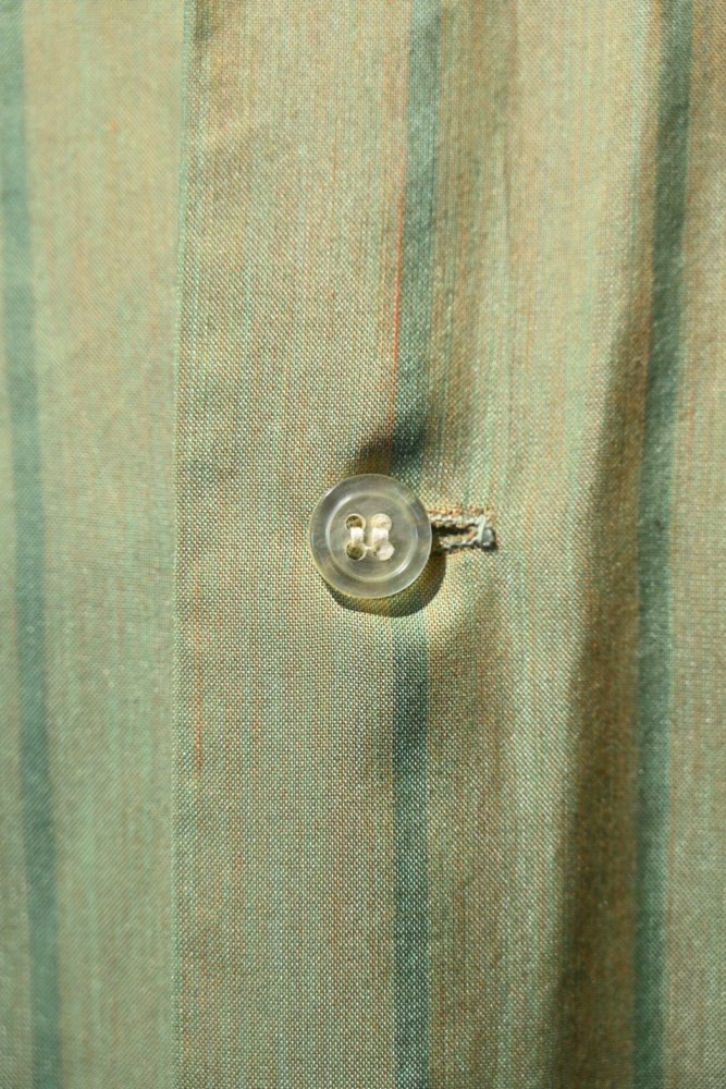 us 1960~70's "Sears" stripe open collar shirt