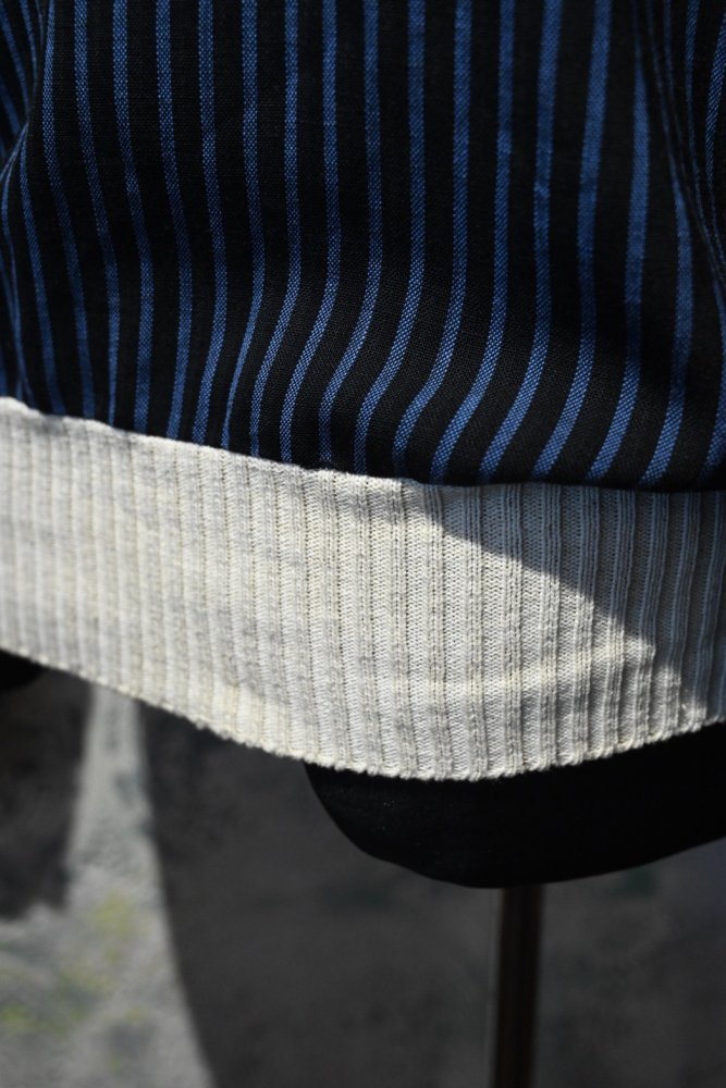 us 1960's "Manhattan" rayon stripe cardigan