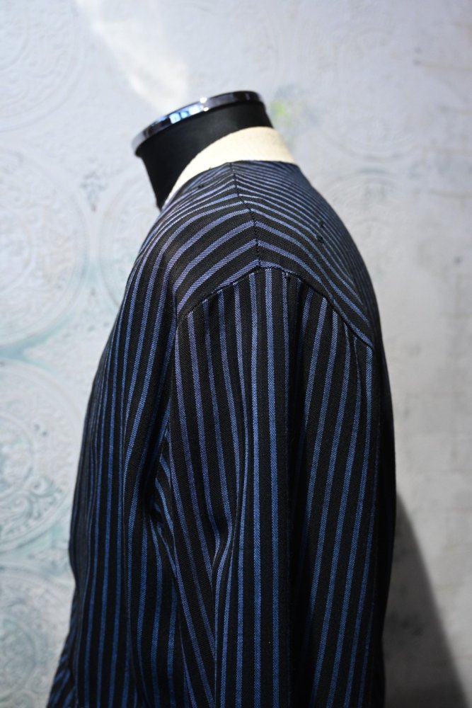 us 1960's "Manhattan" rayon stripe cardigan